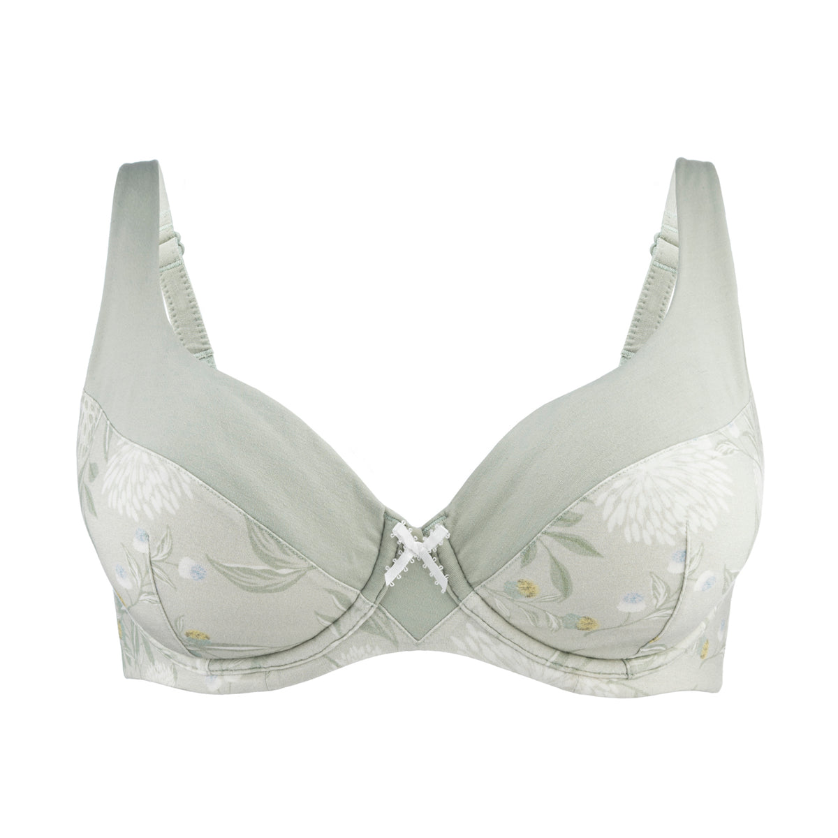 Valentina- Silk & Organic Cotton Underwired Full Cup Support Bra