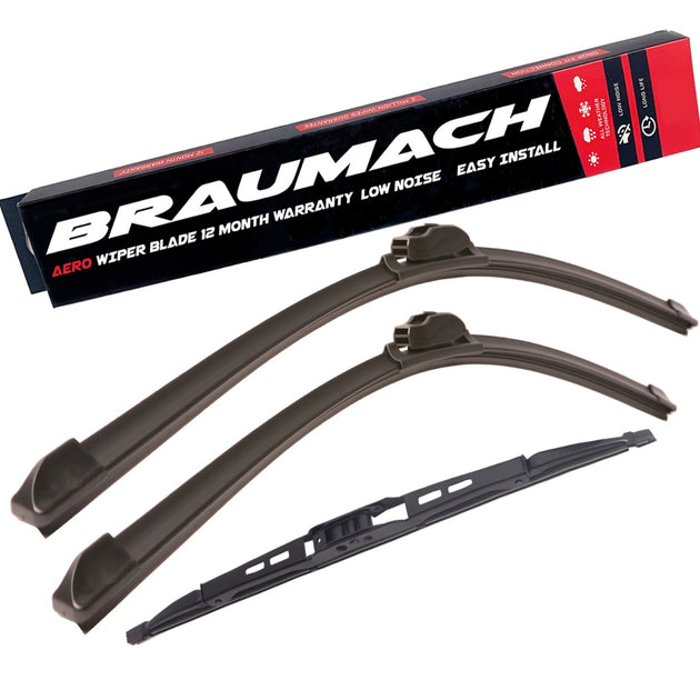 Front and Rear Wiper Blades to Suit Jeep Grand Cherokee 1999-2005 –  BRAUMACH Auto Parts