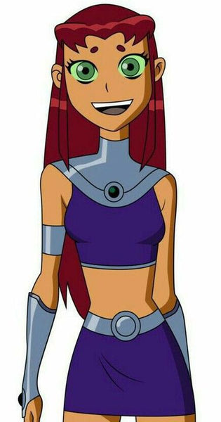 Starfire Cosplay Wig