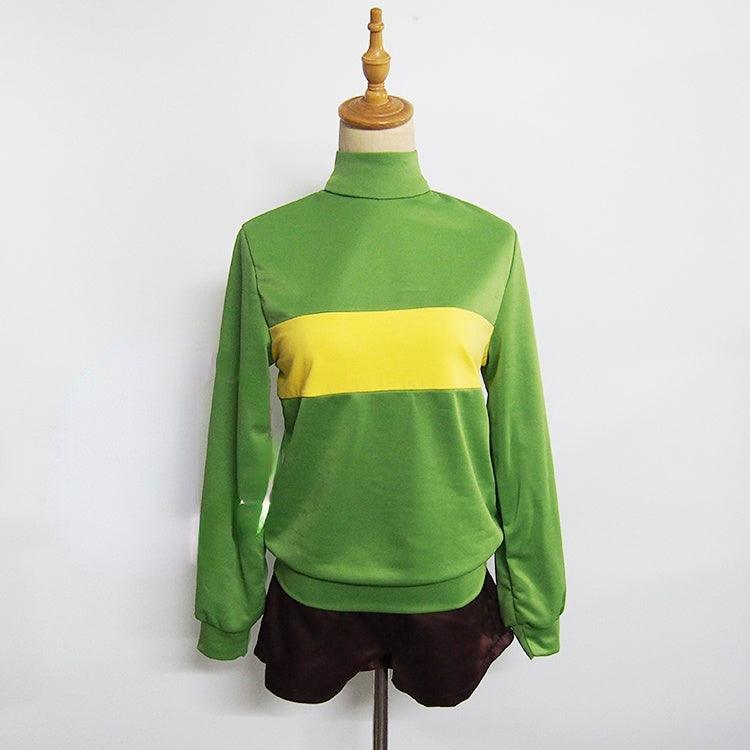 Chara Undertale Halloween Costume Chara Cosplay Suit for Adults