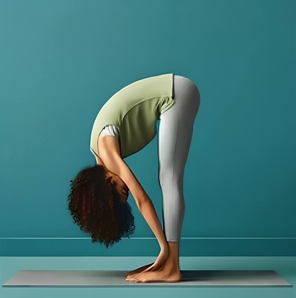 standing-bend-over-calf-stretch