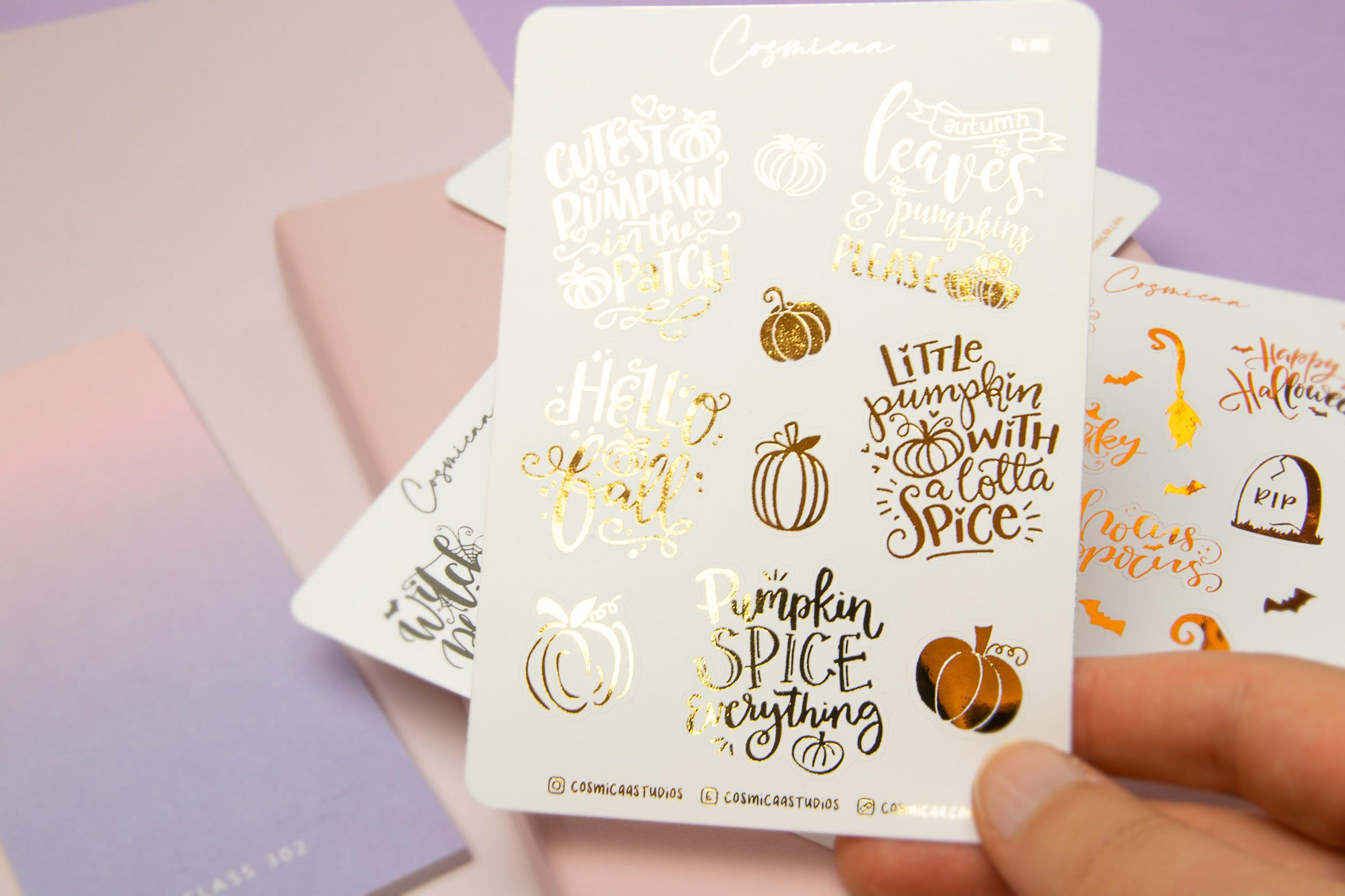 Autumn / Fall - Planner Stickers - Cosmicaa