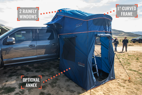 Vagabond XL Roof Top Tent Construction Image
