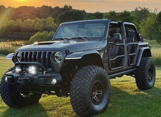 2021 Custom Black Jeep Wrangler