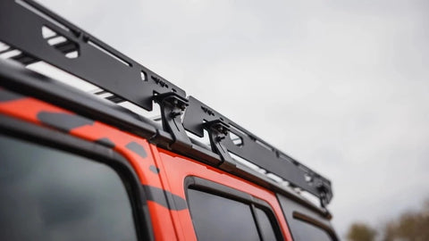 Sherpa Starlight roof rack for 2018-2023 Jeep Wrangler JL rust free design