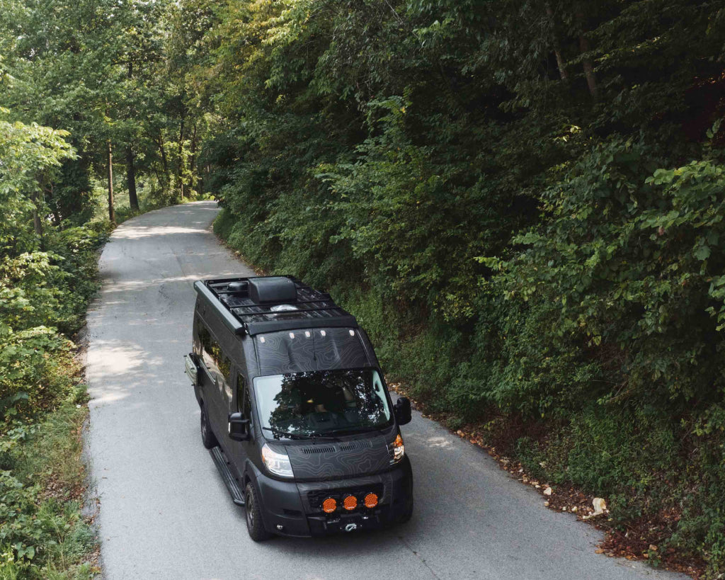 Backwoods Ram Promaster Roof Rack has a durable construction