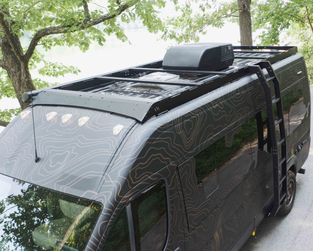 Backwoods Ram Promaster Roof Rack is lightweight and low profile