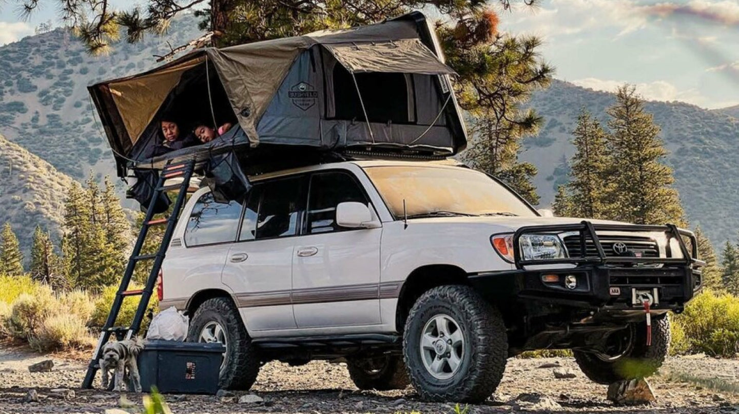Bushveld roof top tent on a 4runner