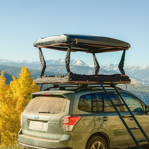Subaru Forester Roof Top Tent - Overland Junction Golden