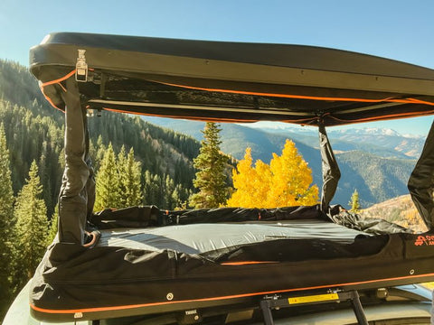 Golden Roof Top Tent from Overland Junction