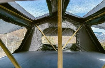 Overland Junction Labrador Roof Top Tent - Inside