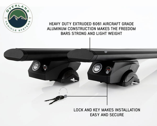 Overland Vehicle Systems Freedom Cross Bars overview