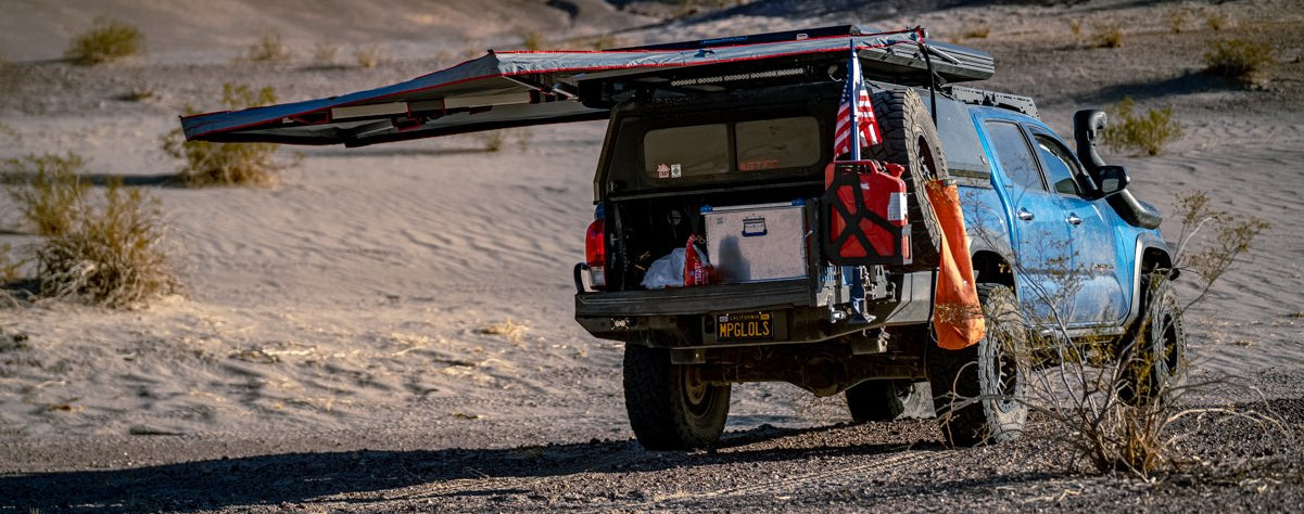 Overland Pros Awning on a Truck