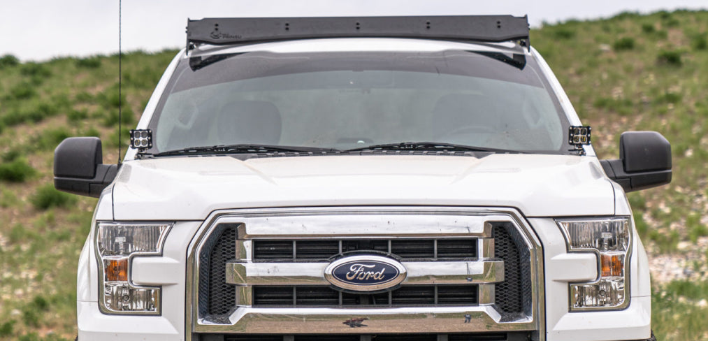 Prinsu 2015 Ford F150 Roof Rack Front View