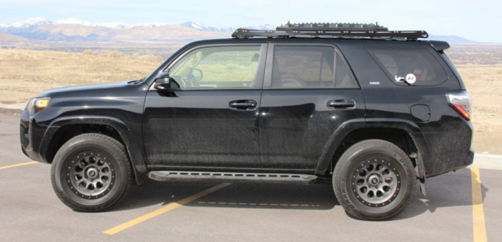 Prinsu 5th gen 4runner 7/8 roof rack Side View