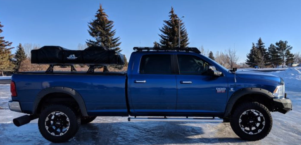 Prinsu Dodge Ram Roof Rack Side View