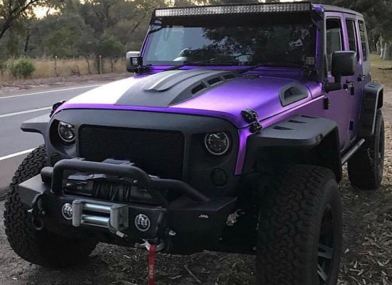 Purple Custom Jeep Wrangler