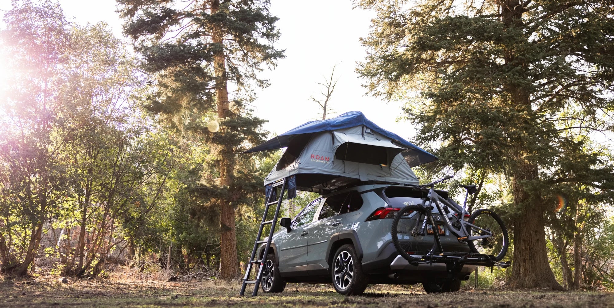 Roam Vagabond Lite Roof Top Tent on a Subaru Outback