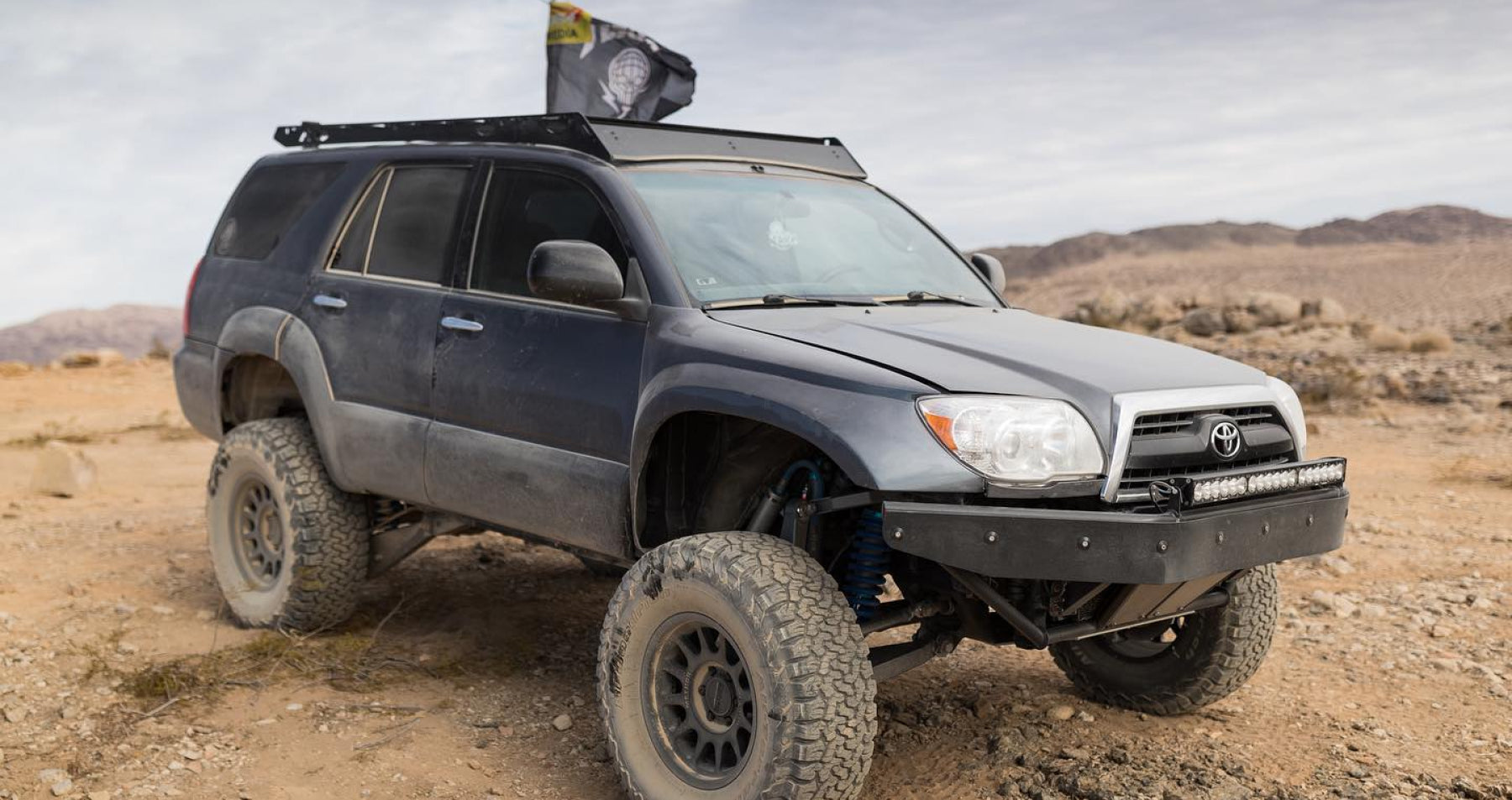 Sherpa Princeton Roof Rack on Lifted 4runner