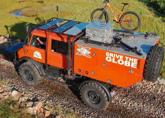 Unimog overland build