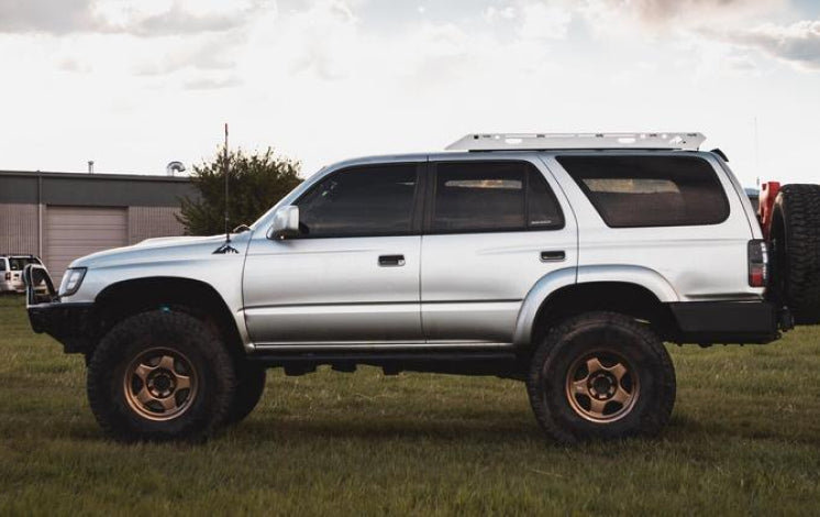 Antero 3rd Gen 4runner Roof Rack on a Grey 4Runner