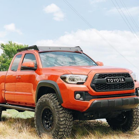 Prinsu roof rack on access cab Tacoma