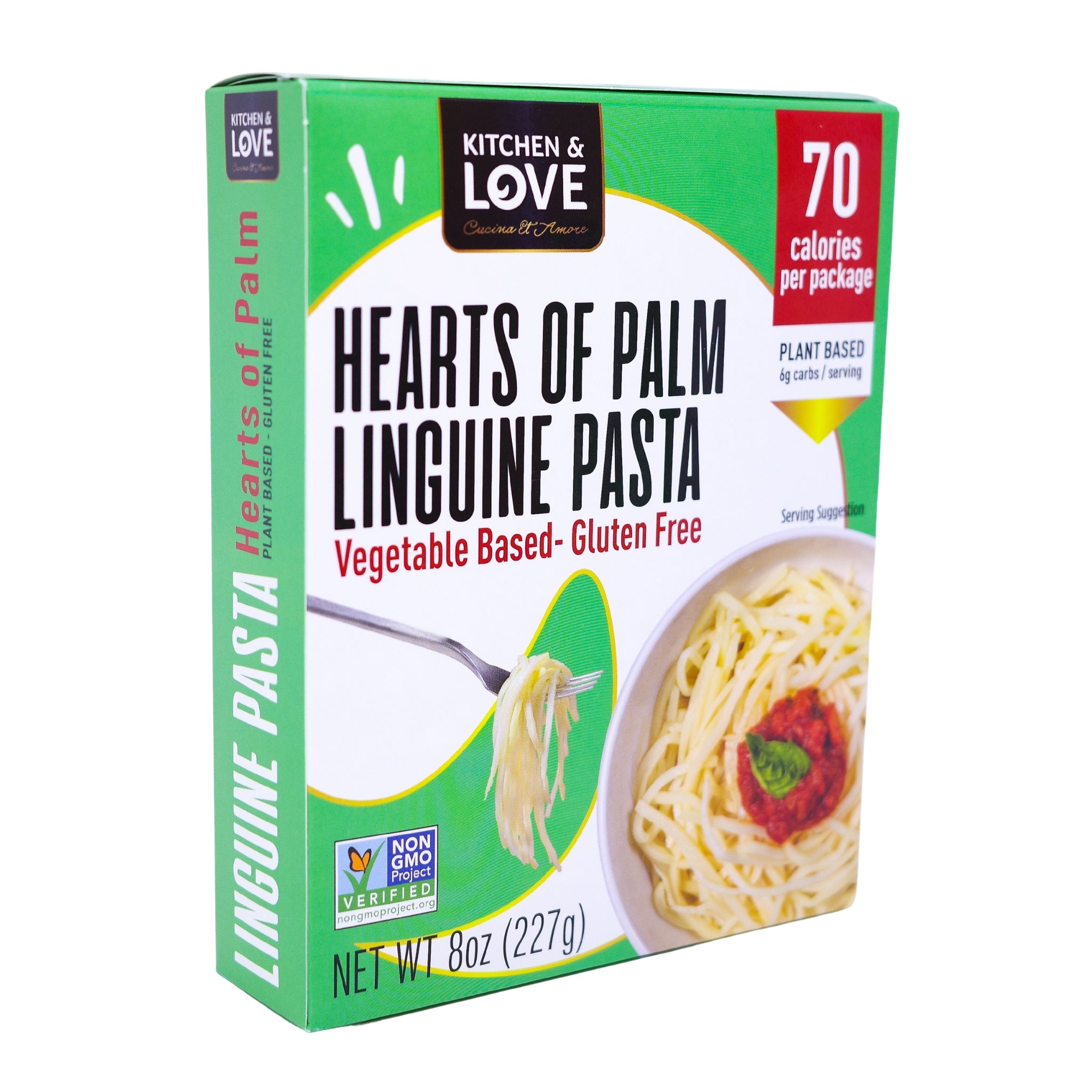 Linguine Hearts of Palm Pasta - 6 Pack – Cucina & Amore