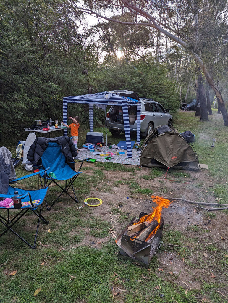 Figure 4 Campsite with Inferno Original firepit