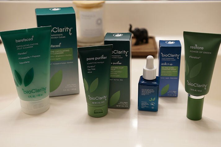 bioclaity skincare collection test