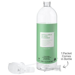 Refillable Glass Cleaner – Cucumber Mint sale