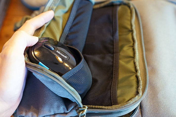 Backpack Laptop and Mouse Pocket