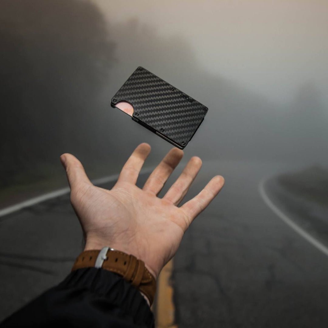 carbon fiber ridge wallet