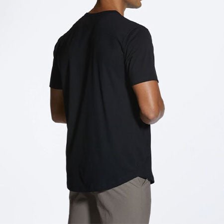 Classic-Fit Crew Curve-Hem Sale