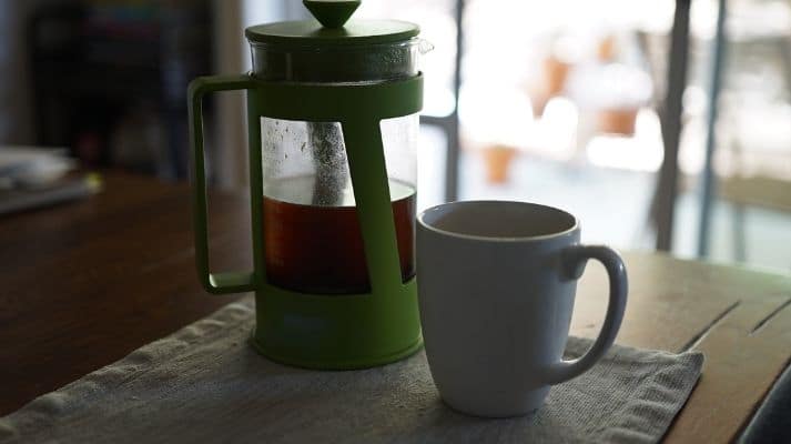 French Press Mushroom Coffee