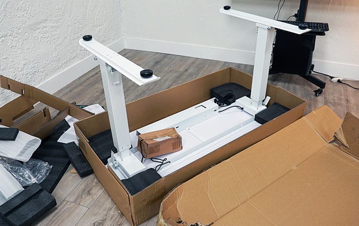 Assembling Happen Standing Desk