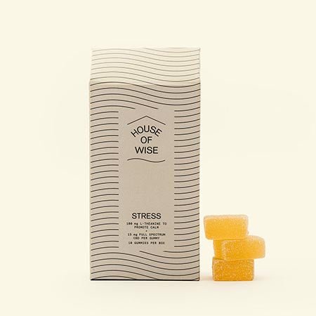 House of wise stress gummies
