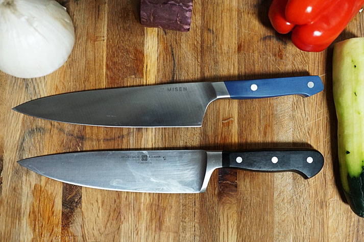 Misen Knife Comparison