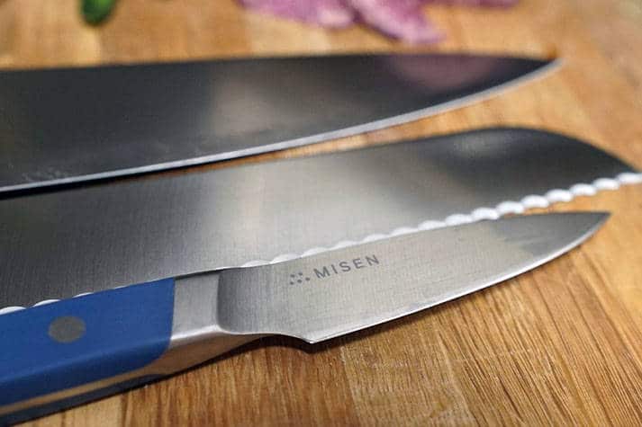 Misen Knife Set Review & Giveaway  Knife, Knife sets, Multi tool knife