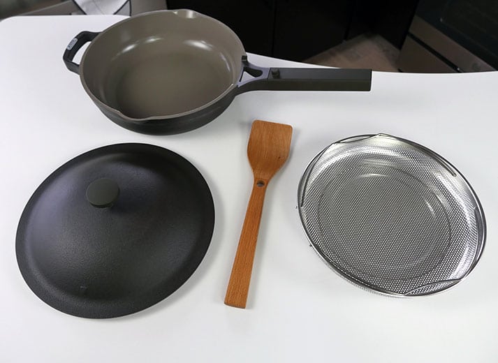 Our Place's Cast-Iron Always Pan is back in stock - TODAY