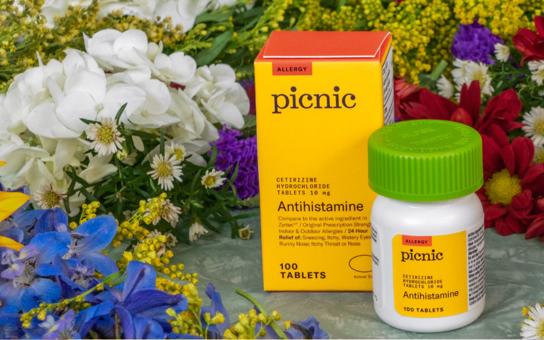 Picnic personalized allergy relief