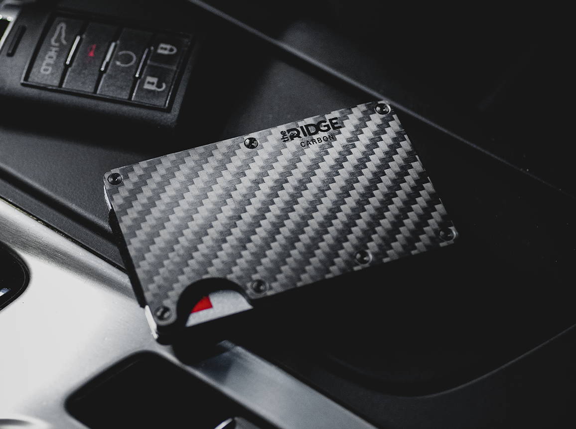 ridge wallet carbon fiber