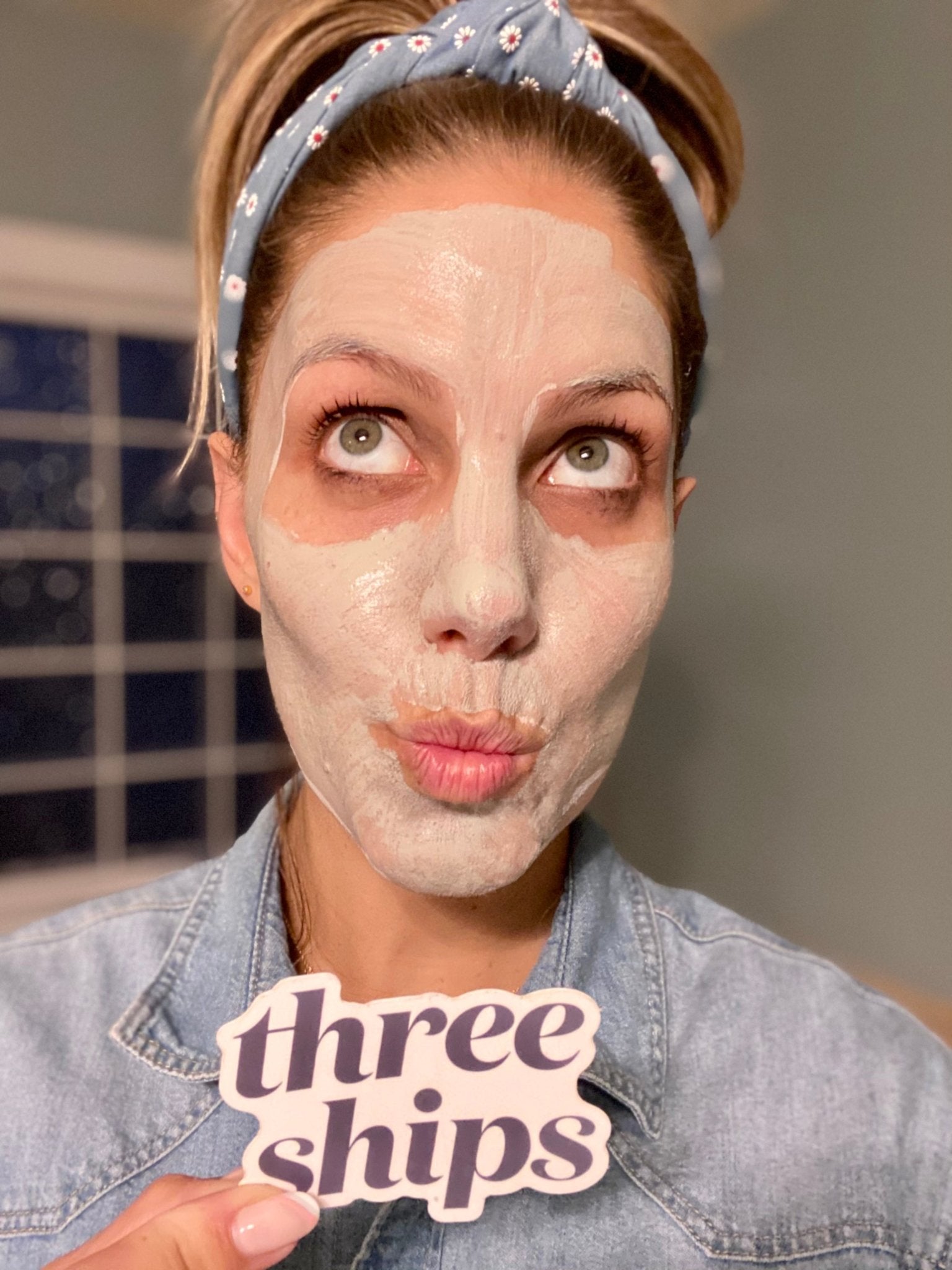 Three Ships Detox Green Tea Antioxidant Clay Mask