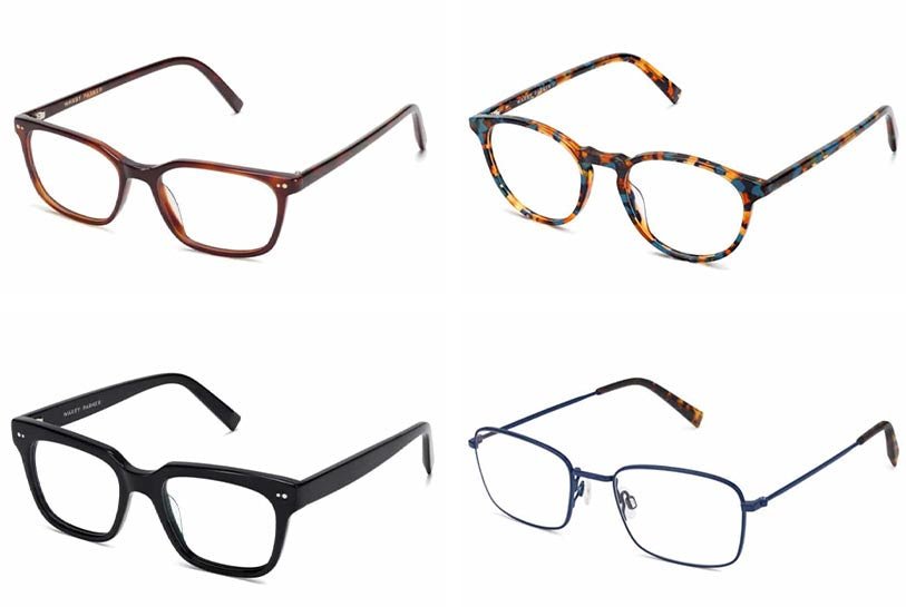 Warby Parker Glasses Options