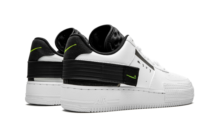 Nike Air Force 1 Type White Volt Sole Decree