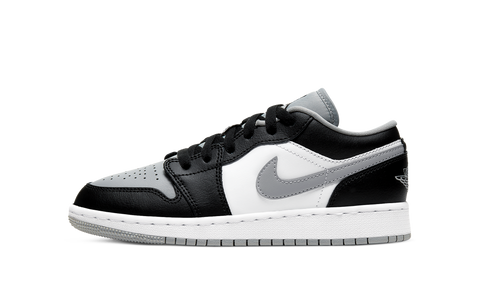 grey jordan 1s low