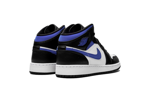 air jordan 1 mid blauw