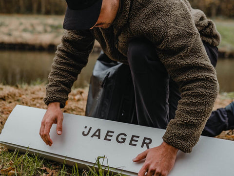 Perch Go Kit von Jaeger auspacken und Inhalt zeigen