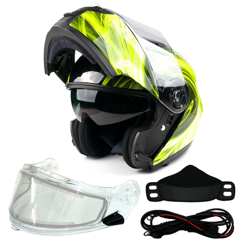 best heated shield snowmobile helmet