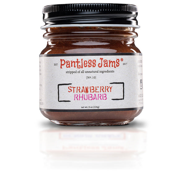 Pantless Jams Strawberry Rhubarb Jam