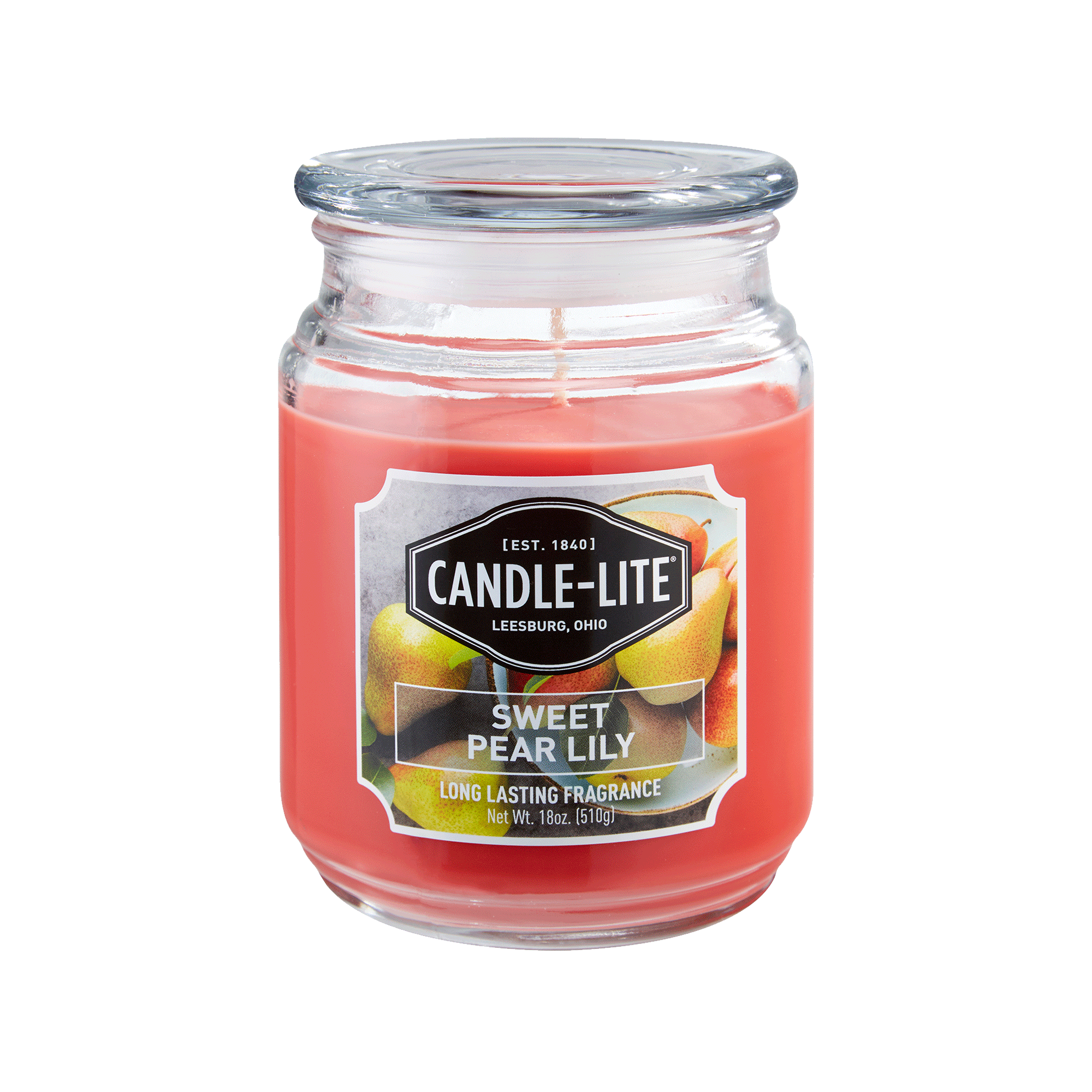 Candle-lite Fireside Whiskey Natural Wooden Wick Candle 14 oz